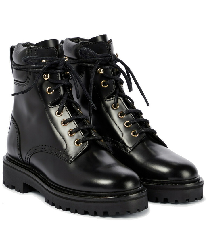 Photo: Isabel Marant - Campa leather combat boots