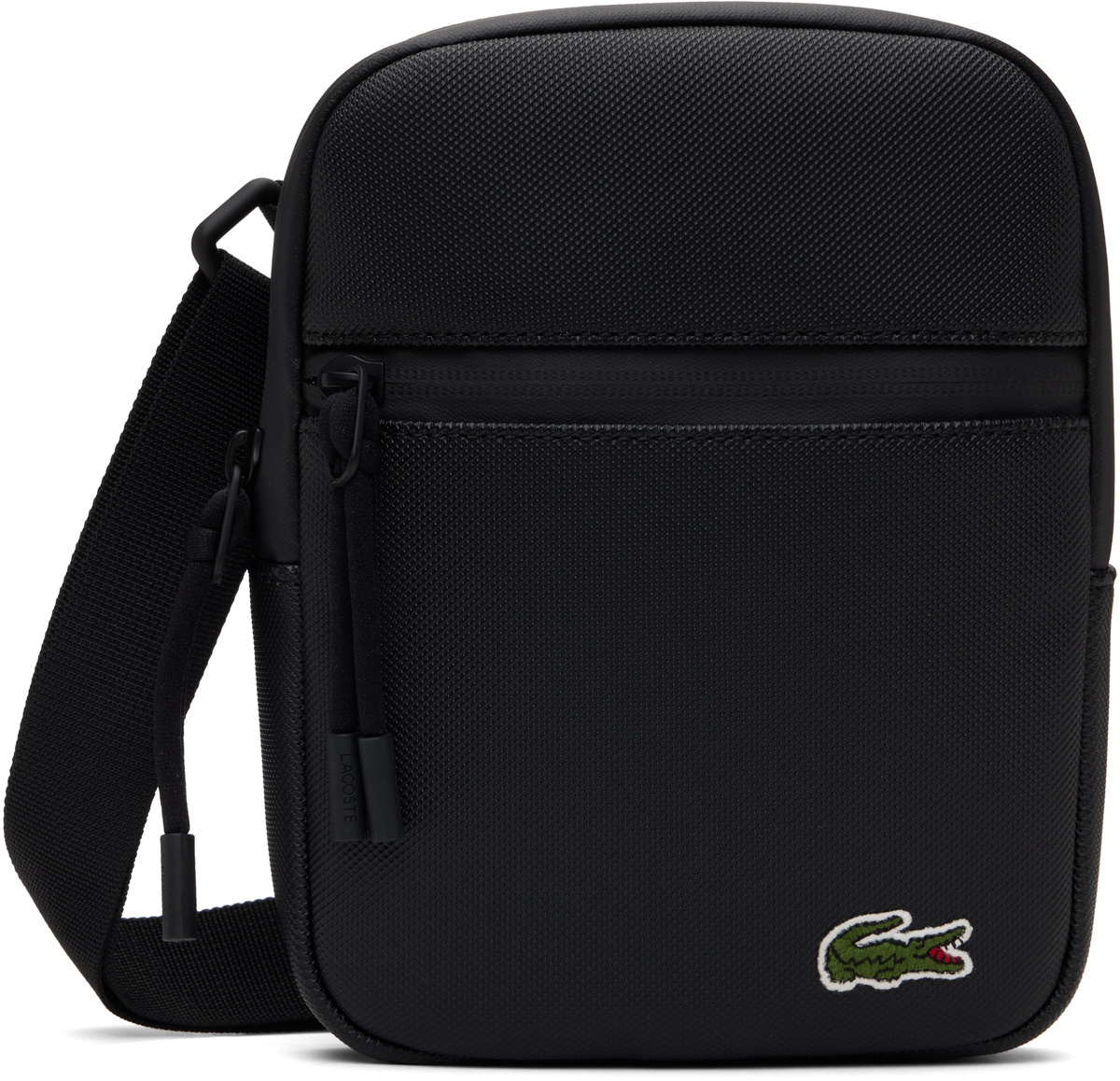 Lacoste Black Small LCST Slimline Bag