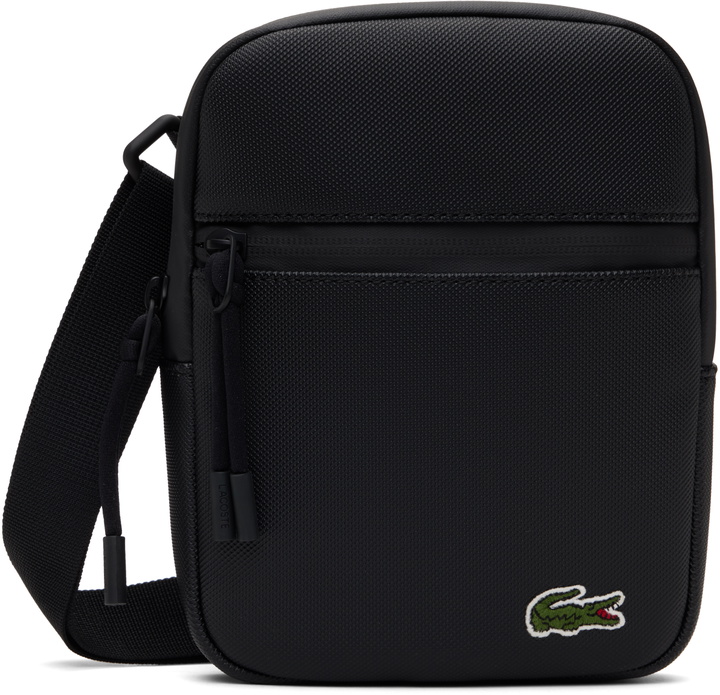 Photo: Lacoste Black Small LCST Slimline Bag