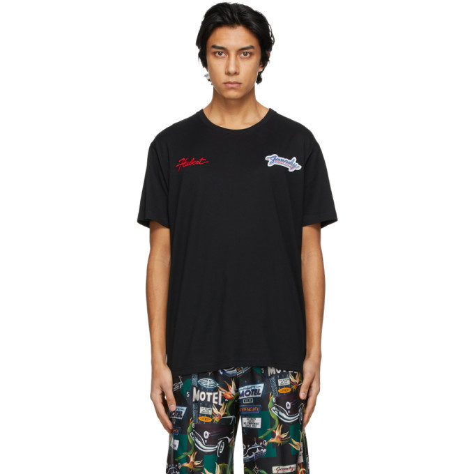 Photo: Givenchy Black Road Trip Patches T-Shirt