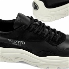 Valentino Men's Gumboy Logo Sneakers in Black