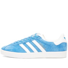 Adidas Men's Gazelle 85 Sneakers in Bluebird/White/Gold