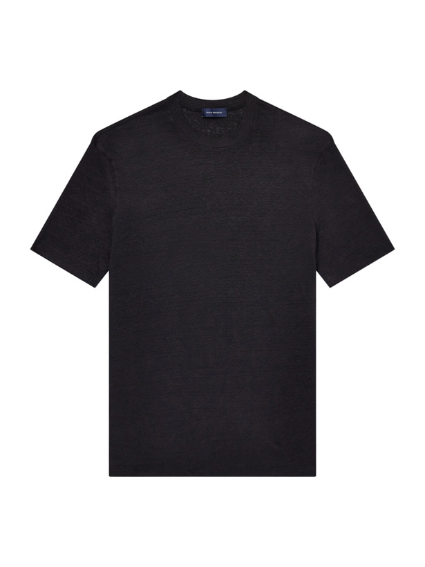 Photo: Thom Sweeney - Linen T-Shirt - Black