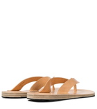 Jil Sander - Leather thong sandals