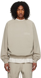 Fear of God ESSENTIALS Gray Raglan Sweatshirt