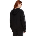 Etudes Black Time-Out Hoodie