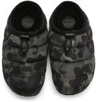 Coach 1941 Khaki & Black Camo Print Slippers