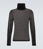 Saint Laurent - Silk turtleneck sweater