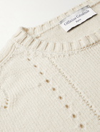 Officine Générale - Marco Pointelle-Knit Sweater - Neutrals