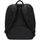 Cote and Ciel Black Flat Eco Yarn Rhine Backpack