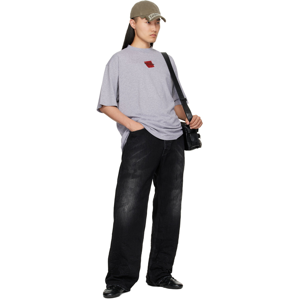 Balenciaga Black Relaxed Fit Jeans