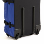Eastpak Transit'r Small Travel Bag With Wheels in Tarp Blue 