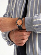 Bell & Ross - BR V2-92 Orange Limited Edition Automatic 41mm Stainless Steel and Rubber Watch, Ref.No. BRV292-O-ST/SRB