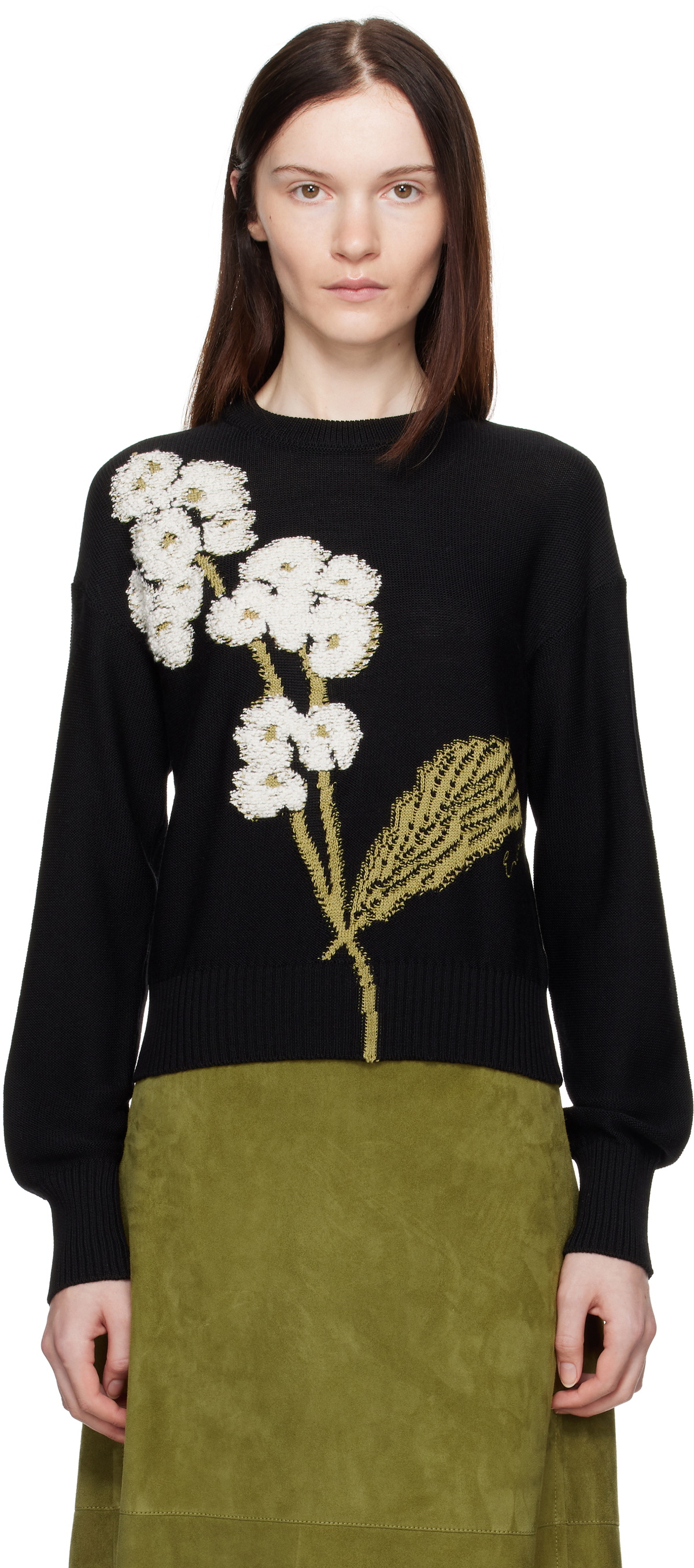 Erdem Cropped Cardigan Cardigans 600052675gry