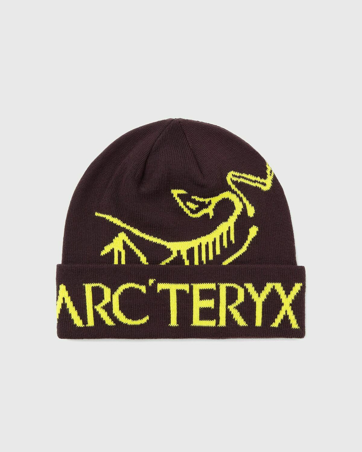Knit Hat Brown-Yellow Knit Hat Brown-Yellow