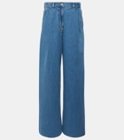Givenchy Low-rise wide-leg jeans