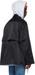 Acne Studios Black Spread Collar Jacket