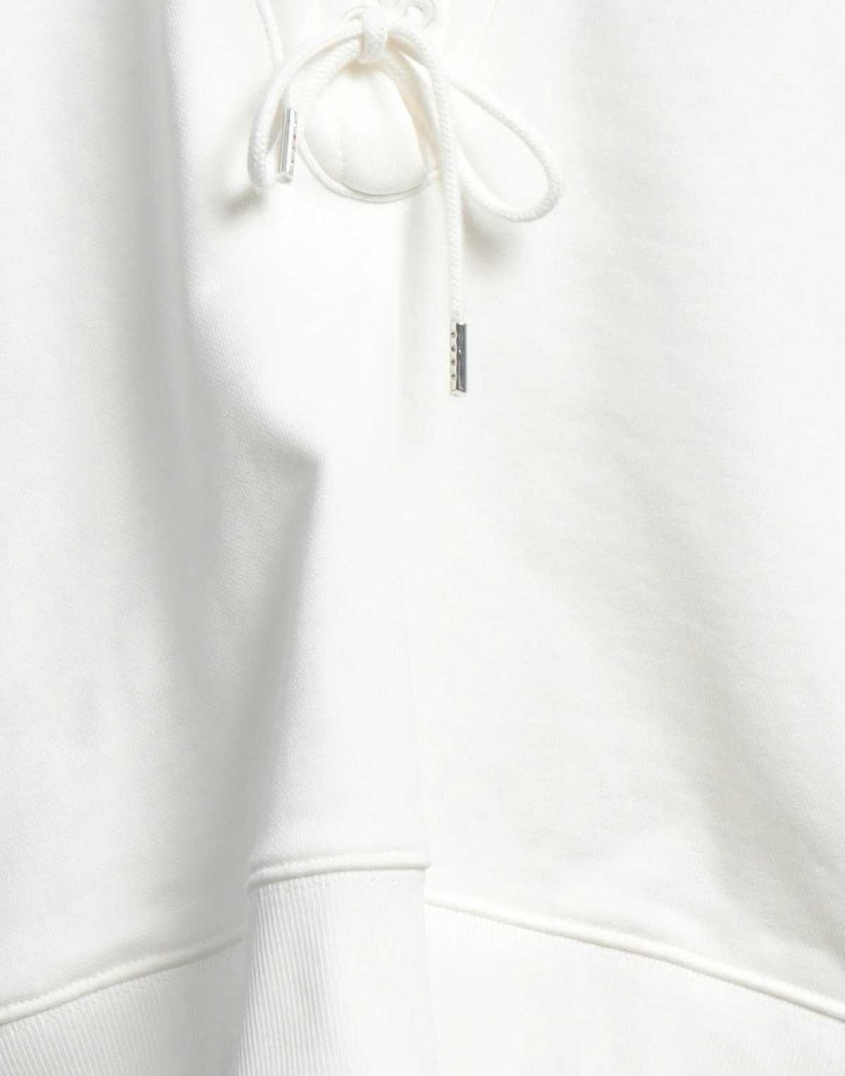 Courrèges Womens Sweatshirt Ivory