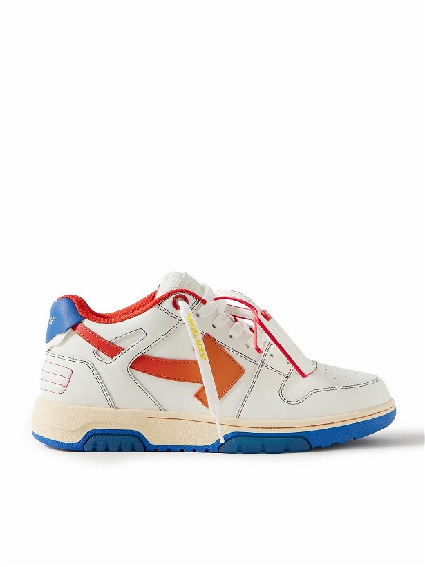 Photo: Off-White - Out of Office Leather Sneakers - White