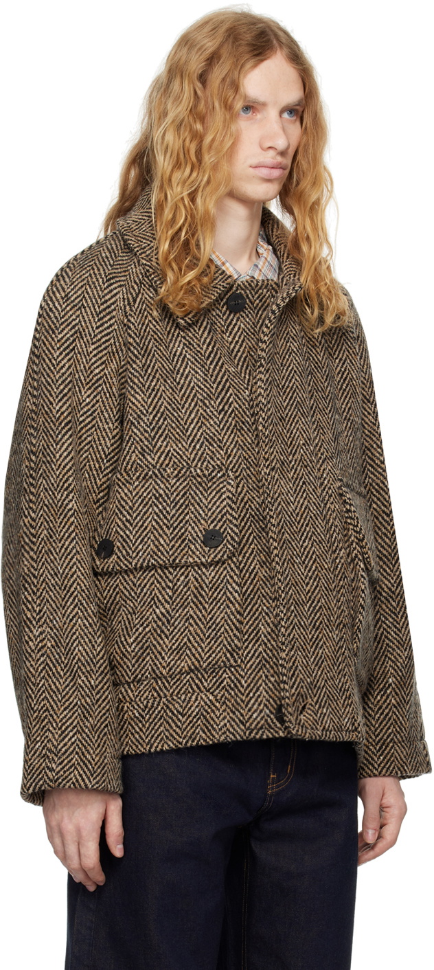 DOCUMENT Beige Donegal Jacket