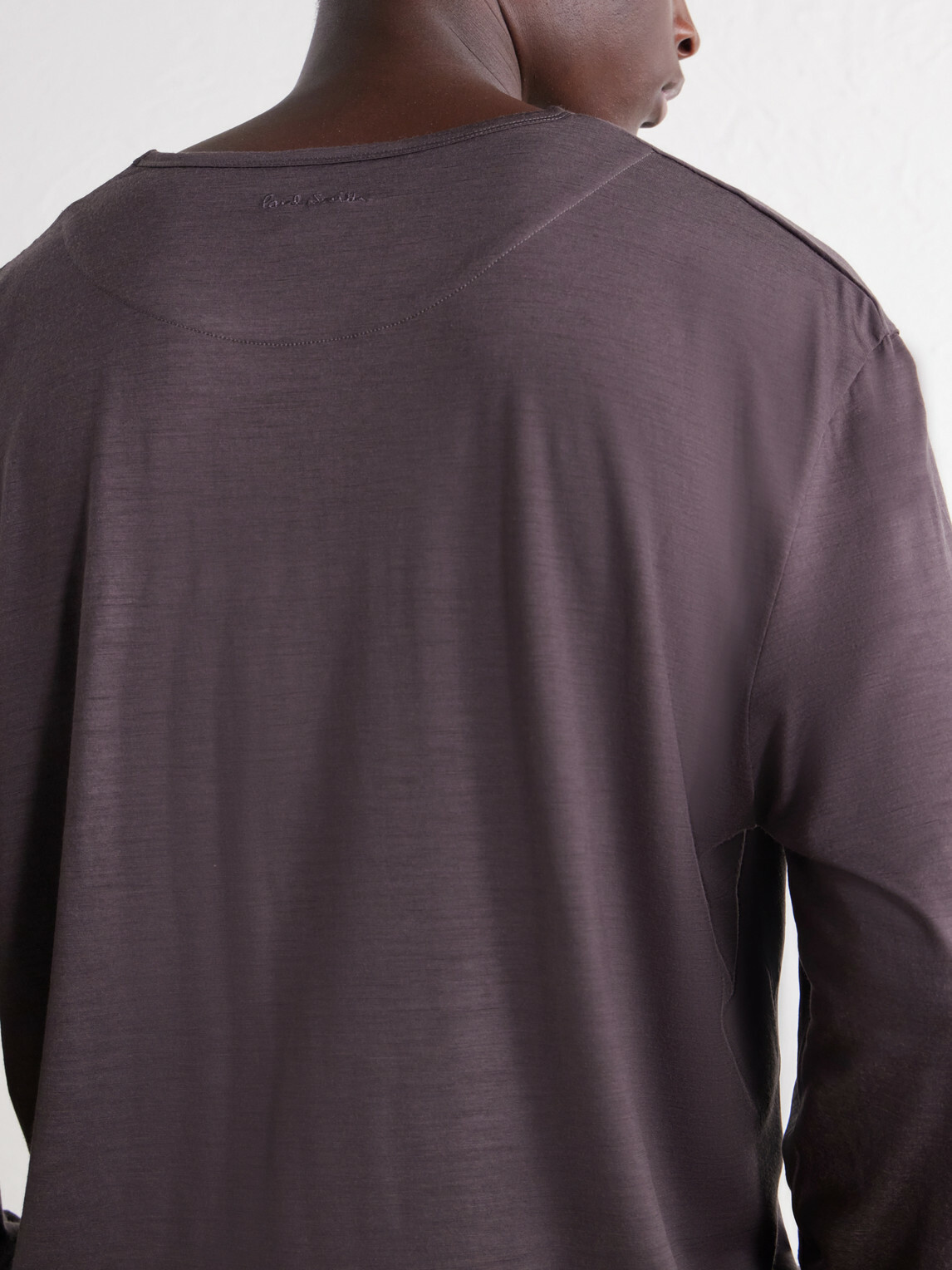 Paul Smith - Wool-Jersey T-Shirt - Gray