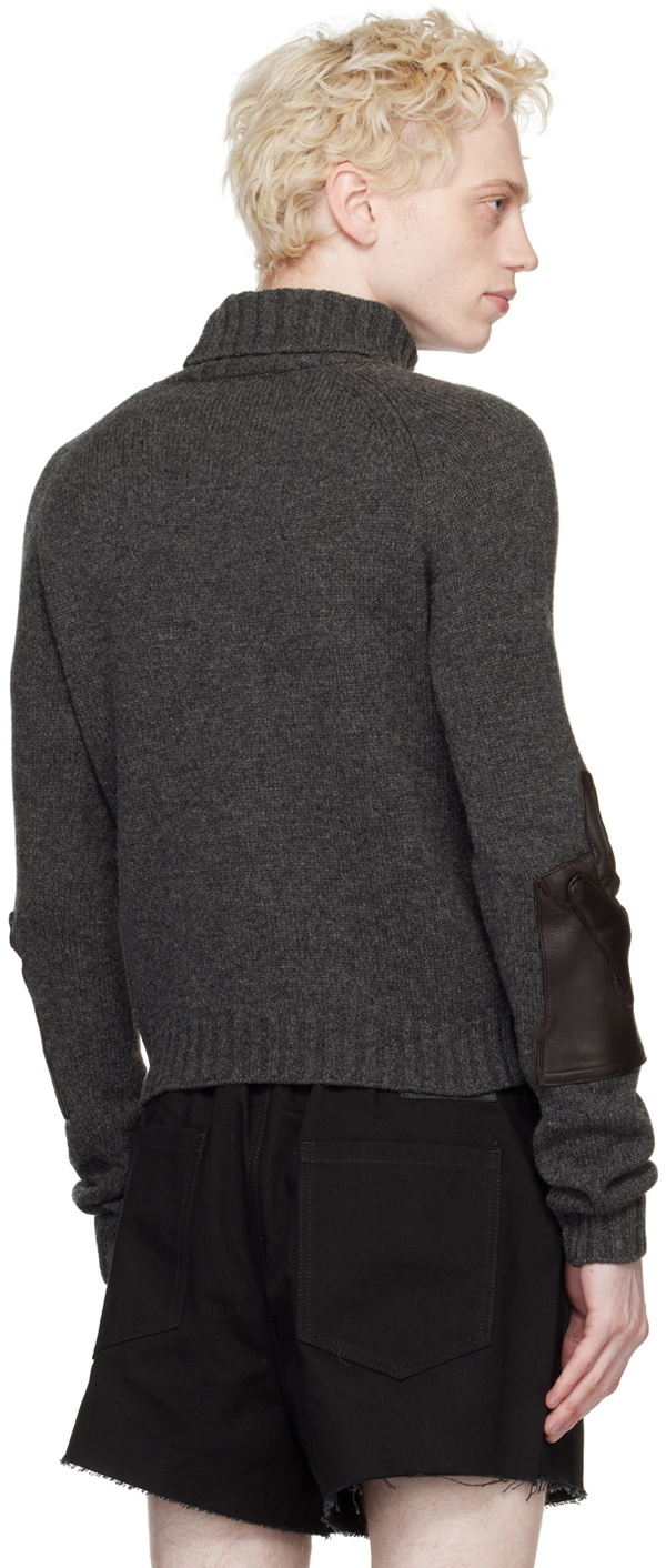 Raf Simons Gray Glove Turtleneck Raf Simons
