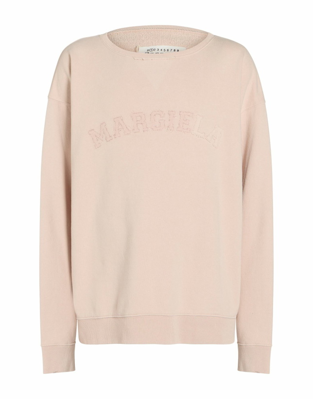 Photo: Maison Margiela Mens Sweatshirt in Beige