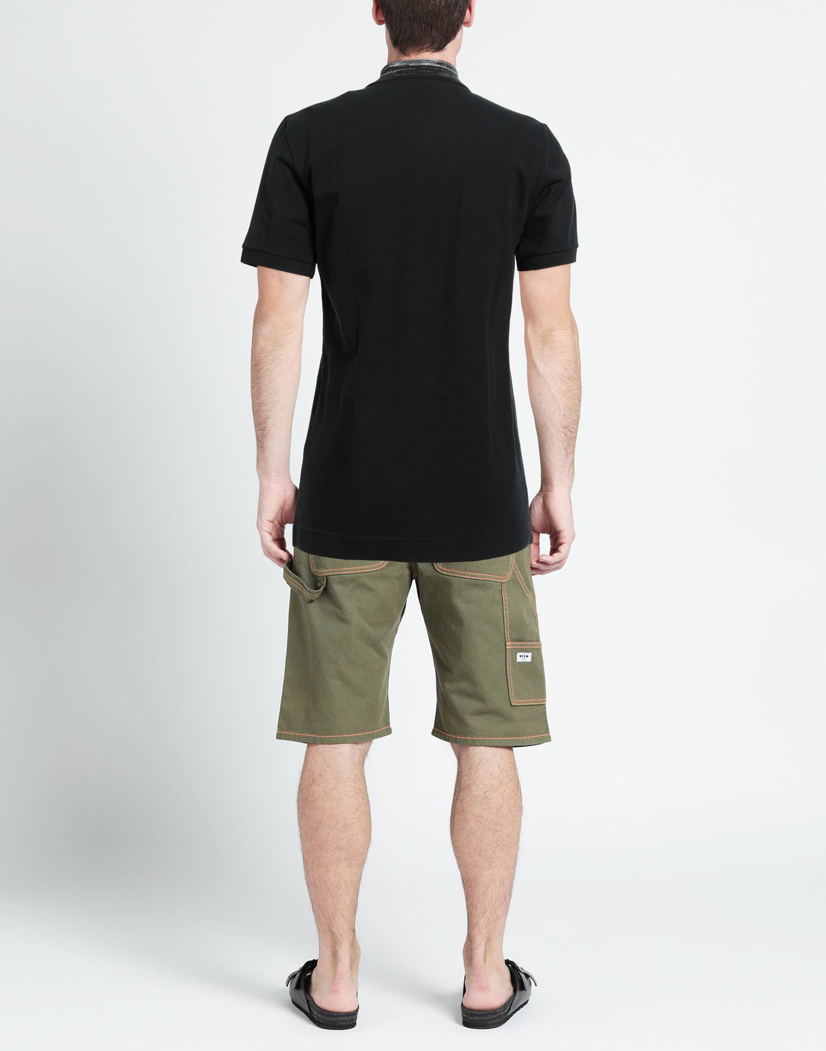 Missoni Mens Polo shirt in Black