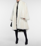 Balenciaga - BB faux fur coat