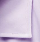 CANALI - Slim-Fit Cutaway-Collar Cotton-Twill Shirt - Pink