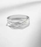 Repossi Antifer 18kt white gold cuff bracelet with diamonds