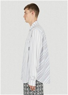 Household Striped Shirt in White