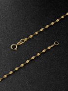 Lito - Gold Blue Topaz Necklace