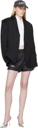 032c Black 'No More Tears' Swim Shorts
