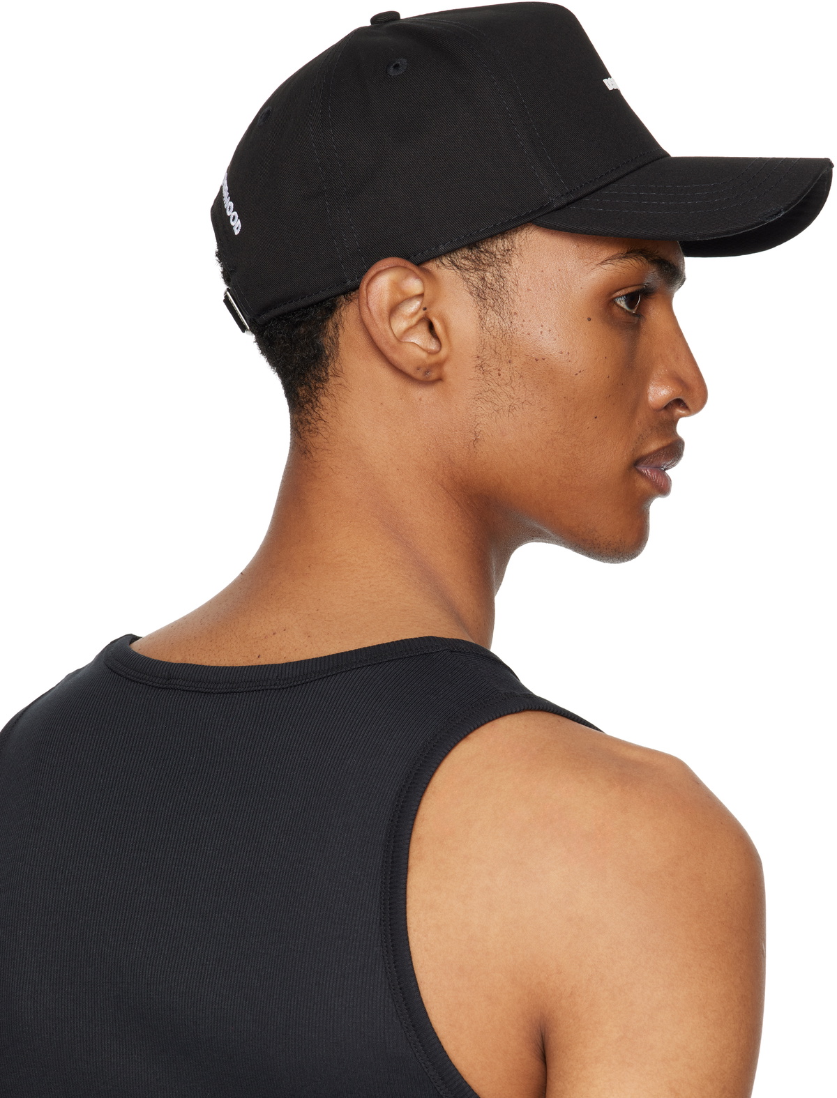 Dsquared2 Black Mini Logo Baseball Cap