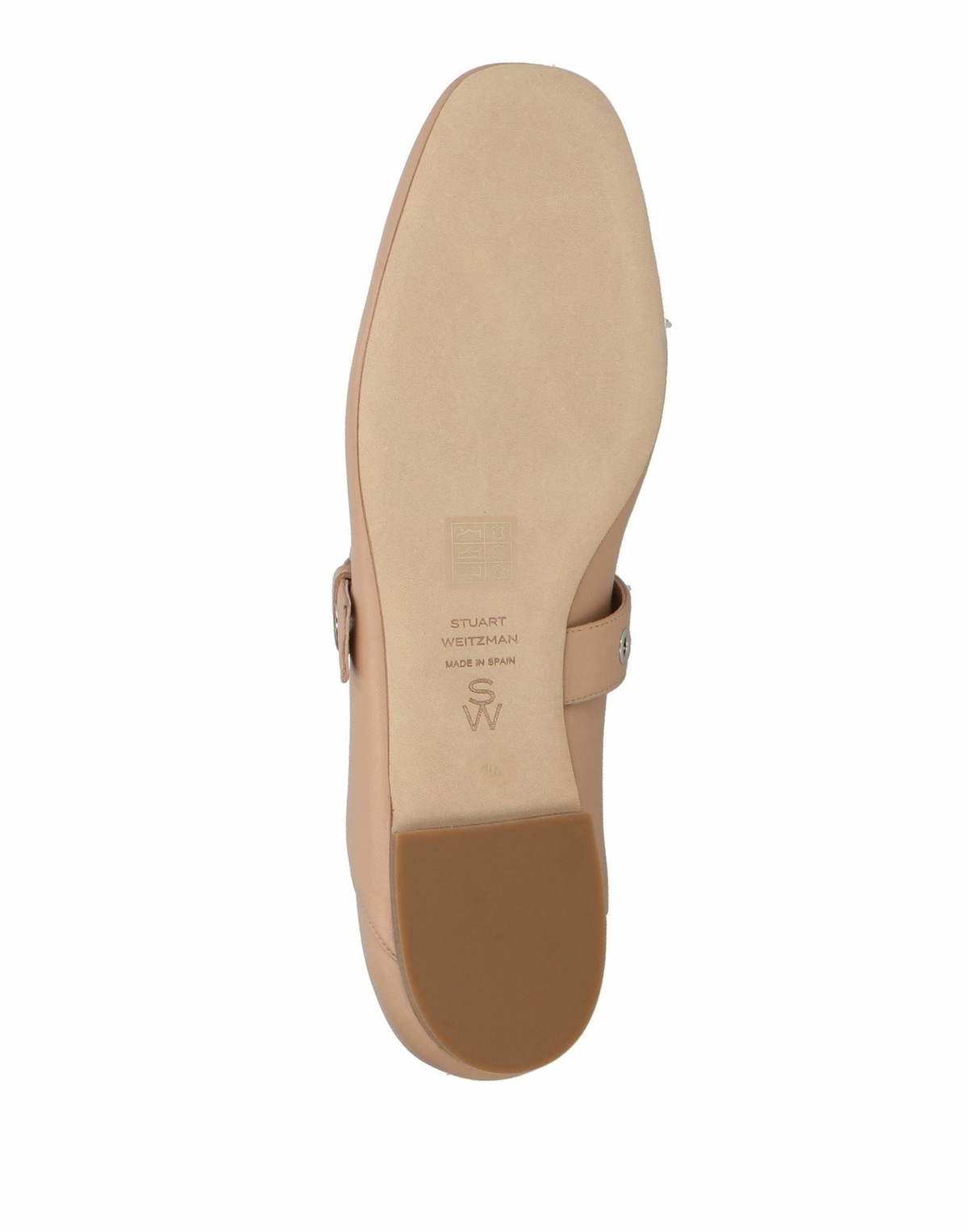 Stuart Weitzman Womens Ballet flats in Beige