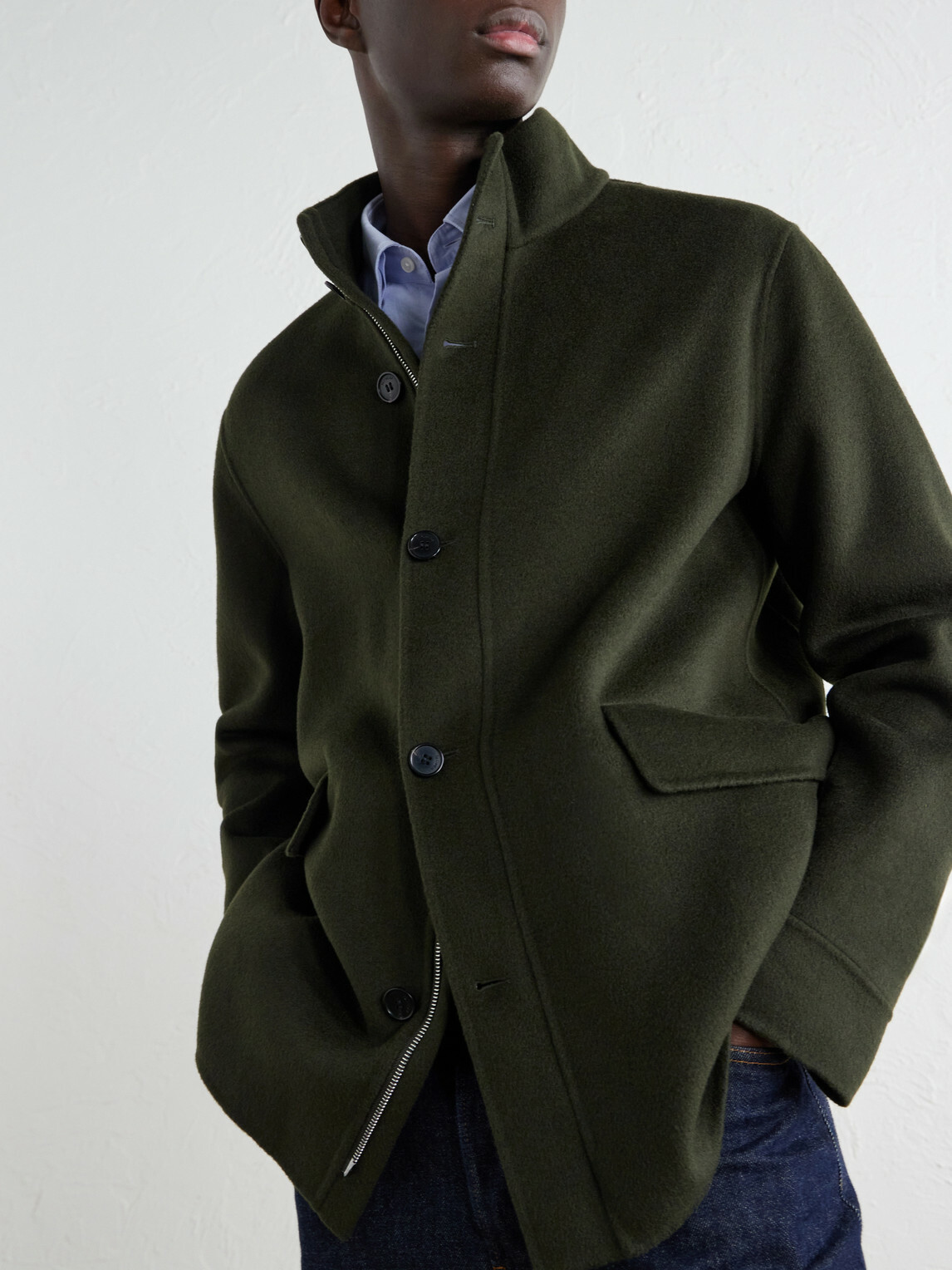 Slowear - Wool-Blend Jacket - Green