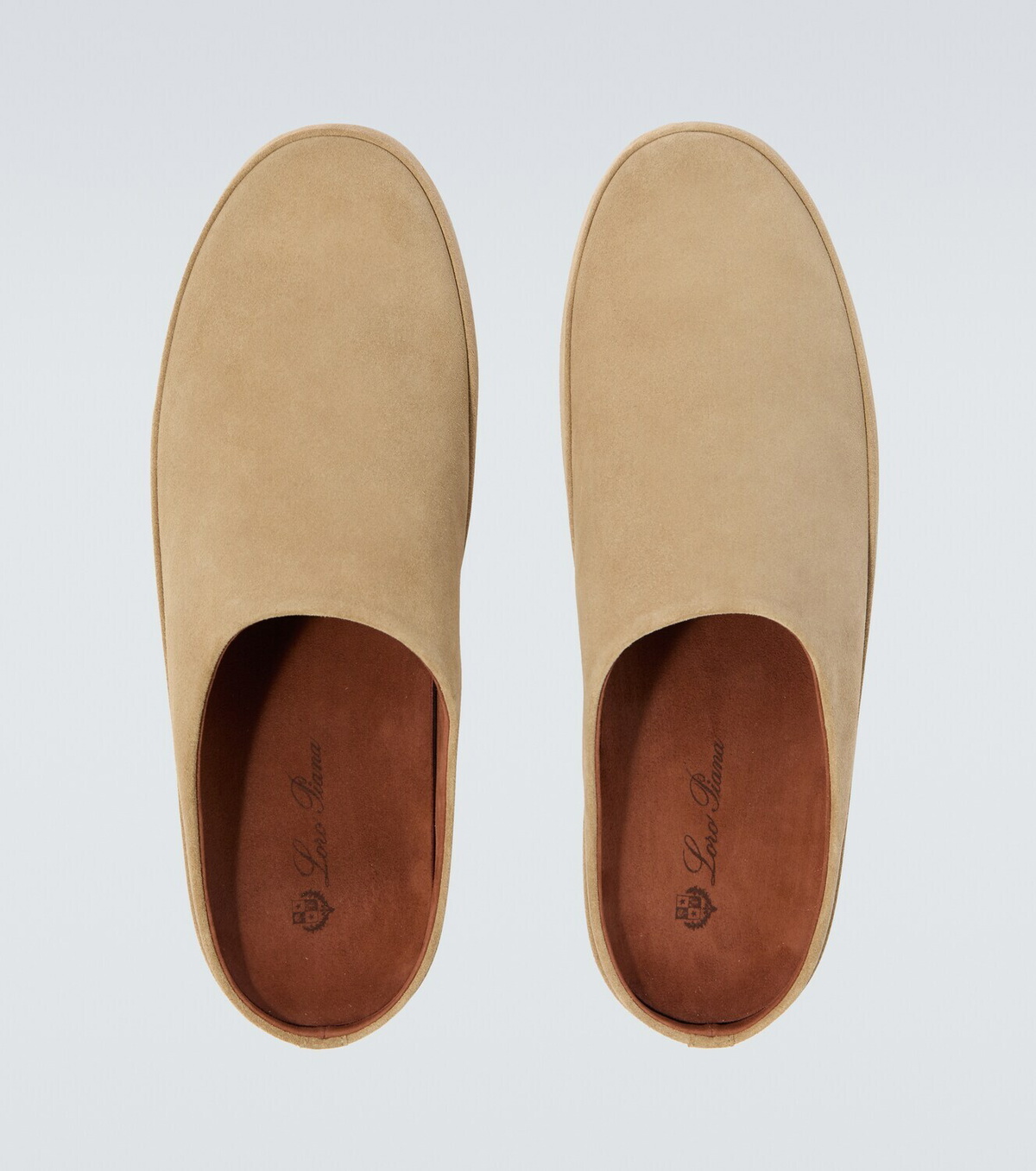 Loro Piana Tomori Walk suede mules