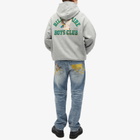 Billionaire Boys Club Men's Duck Varsity Embroidered Hoodie in Heather Grey