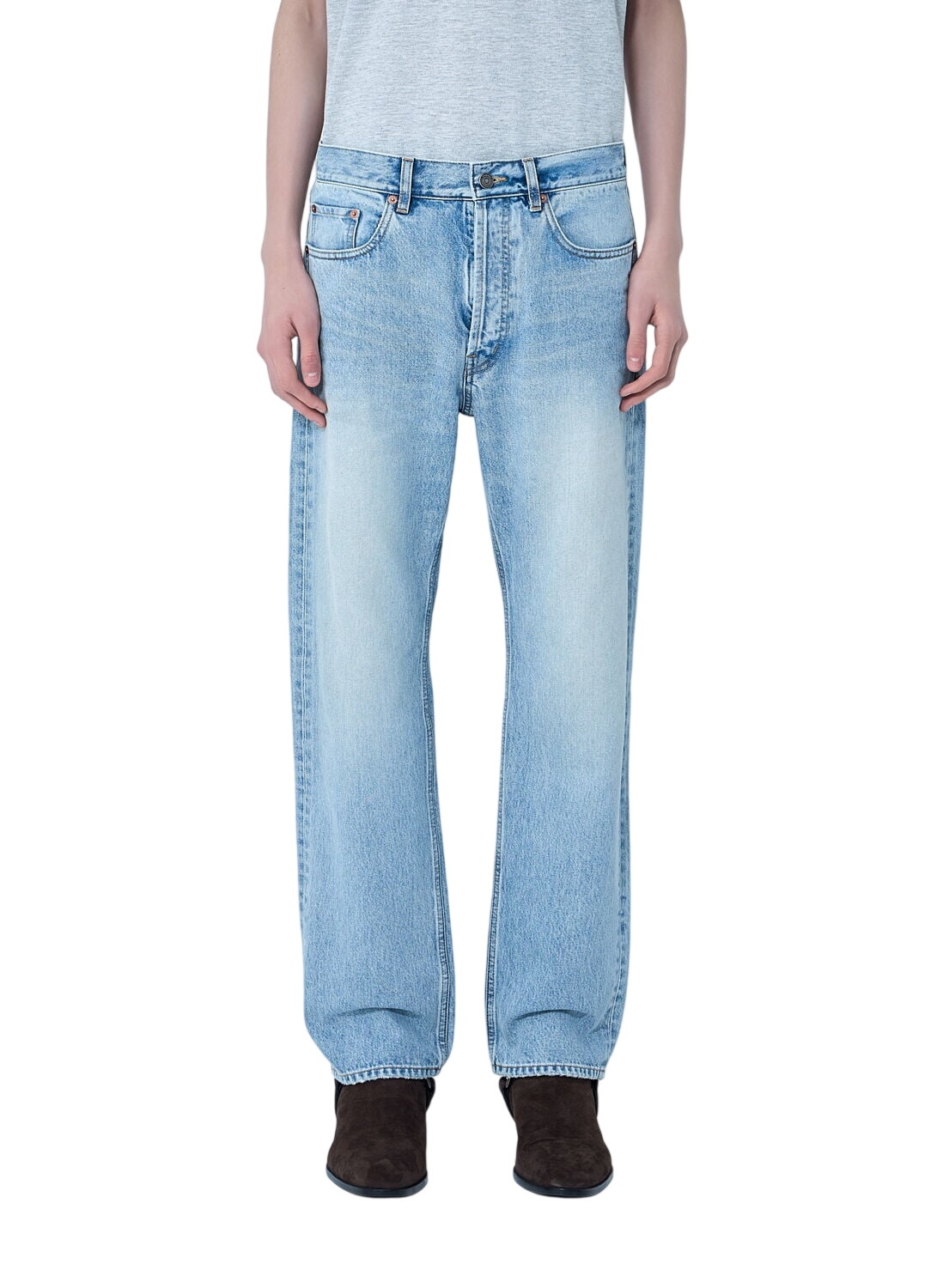 Saint Laurent - Carrot-fit velvet pants Saint Laurent