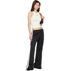 Palm Angels Black Classic Logo Loose Track Pants