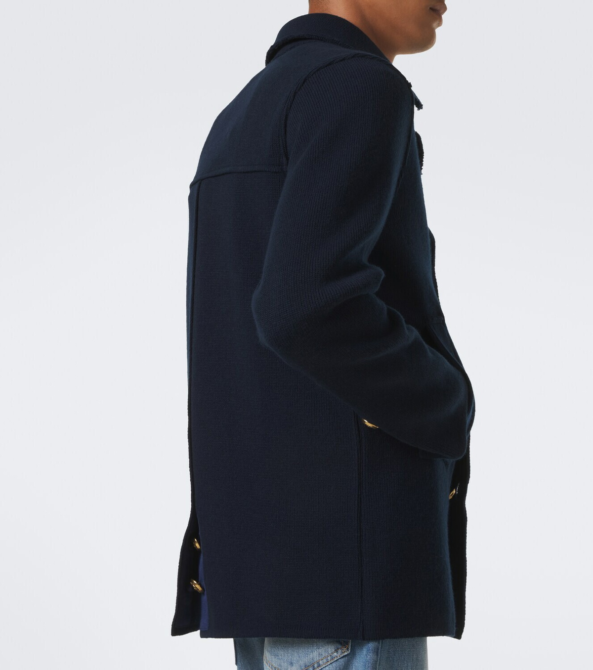 Dolce&Gabbana DG knitted cotton blazer