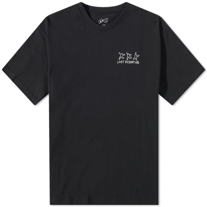 Photo: Last Resort AB Women's Last Resort Message T-Shirt in Black