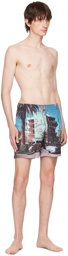 Orlebar Brown Blue Bulldog Swim Shorts