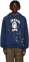 BAPE Navy Color Camo Hoodie