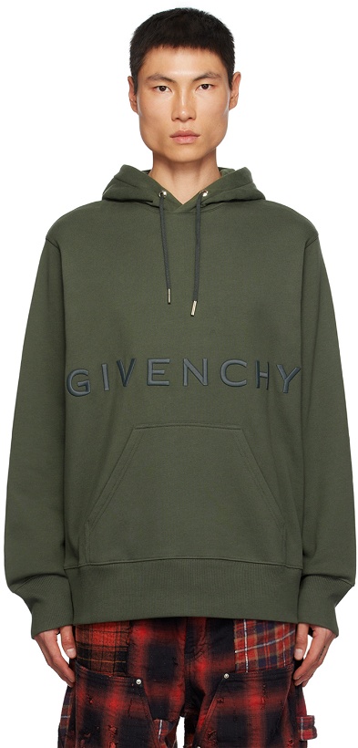 Photo: Givenchy Green 4G Hoodie