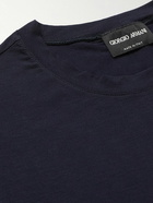 Giorgio Armani - Stretch-Jersey T-Shirt - Blue