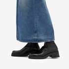MIISTA Women's Oliana Ankle Boots in Black Blue
