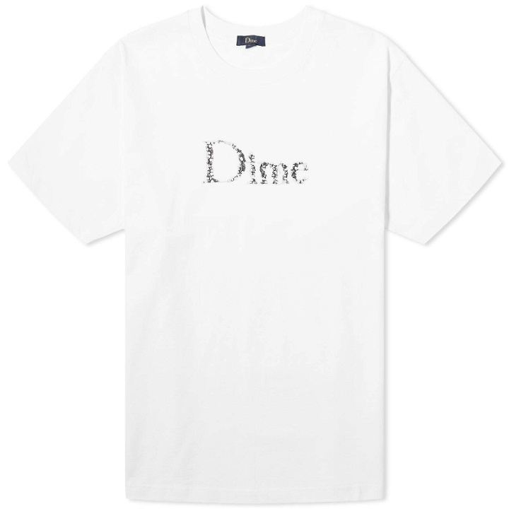 Photo: Dime Men's Classic Skull T-Shirt in White