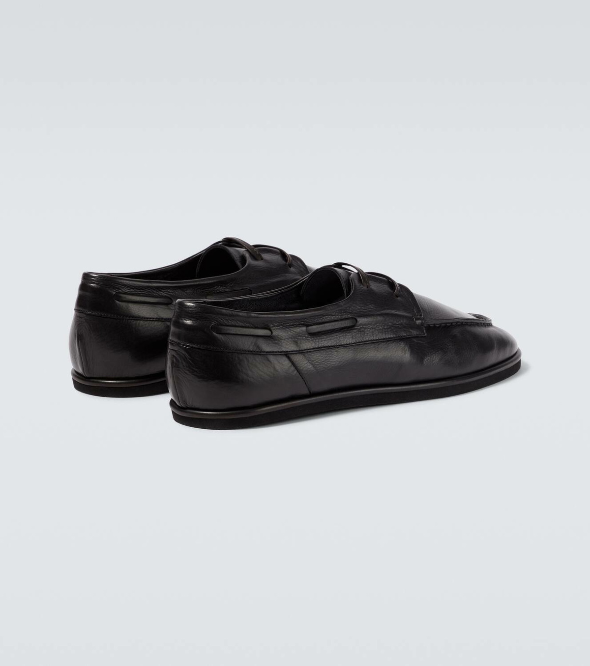 Auralee Leather Derby shoes Auralee
